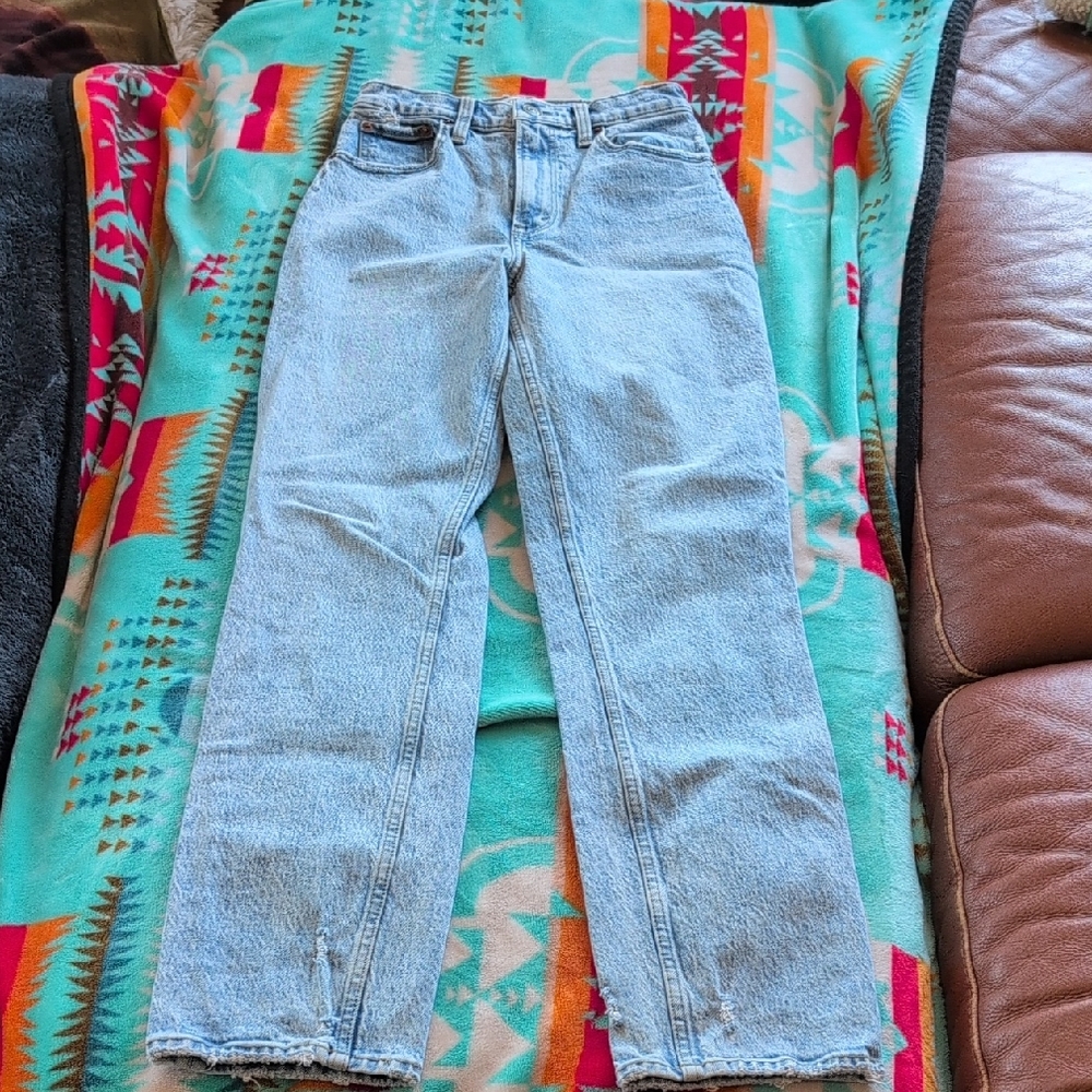 Abercrombie & Fitch 90s Straight Ultra High Rise 0/25R